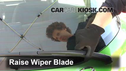 2012 Mazda 2 Touring 1.5L 4 Cyl. Hatchback (4 Door) Windshield Wiper Blade (Rear) Replace Wiper Blade